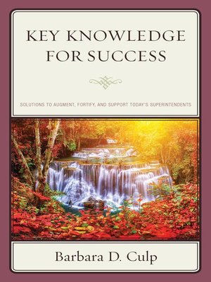 cover image of Key Knowledge for Success